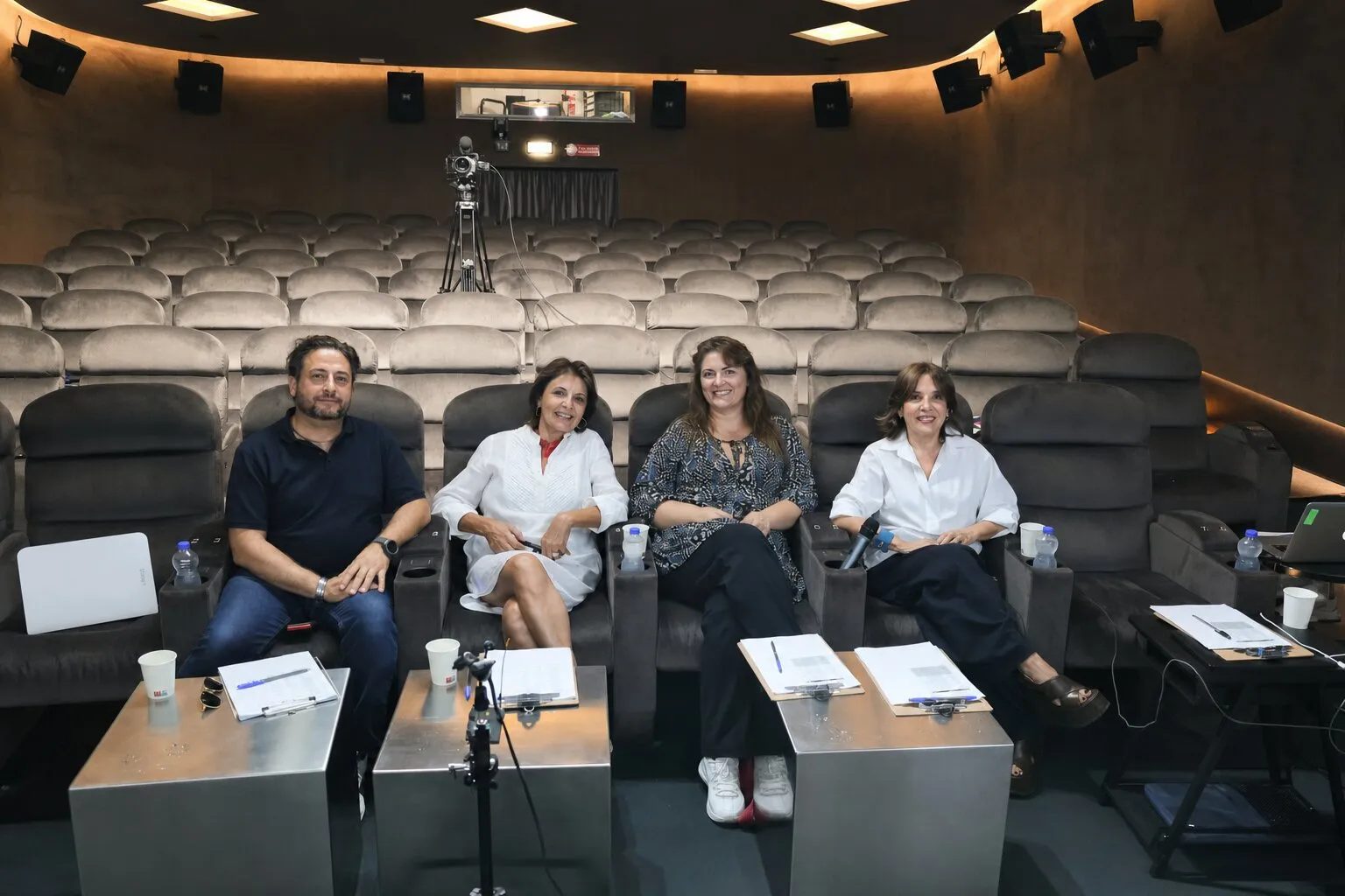 La giuria in Sala Cinema