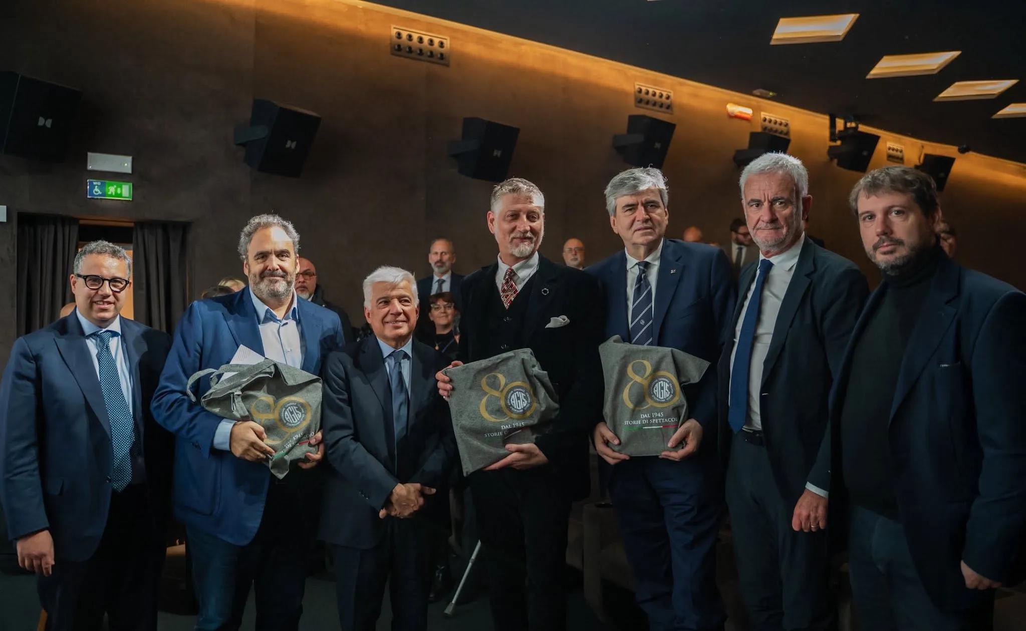 Momento della cerimonia di inaugurazione