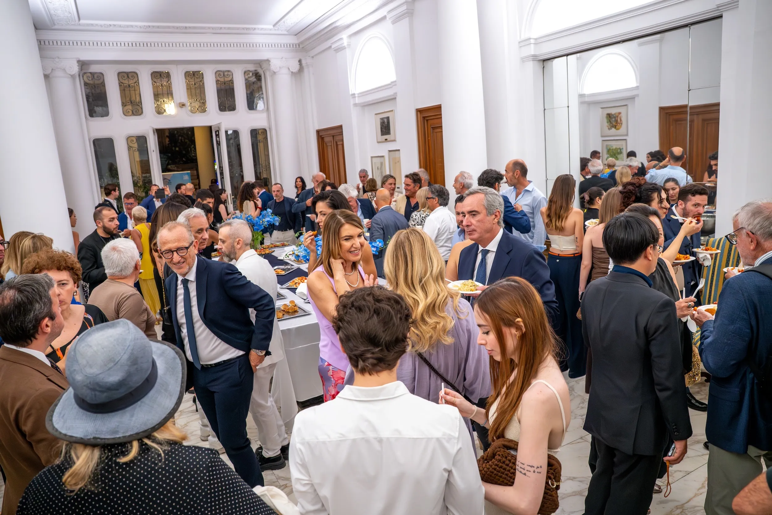 Ricevimento nel Salone delle feste del Palazzo