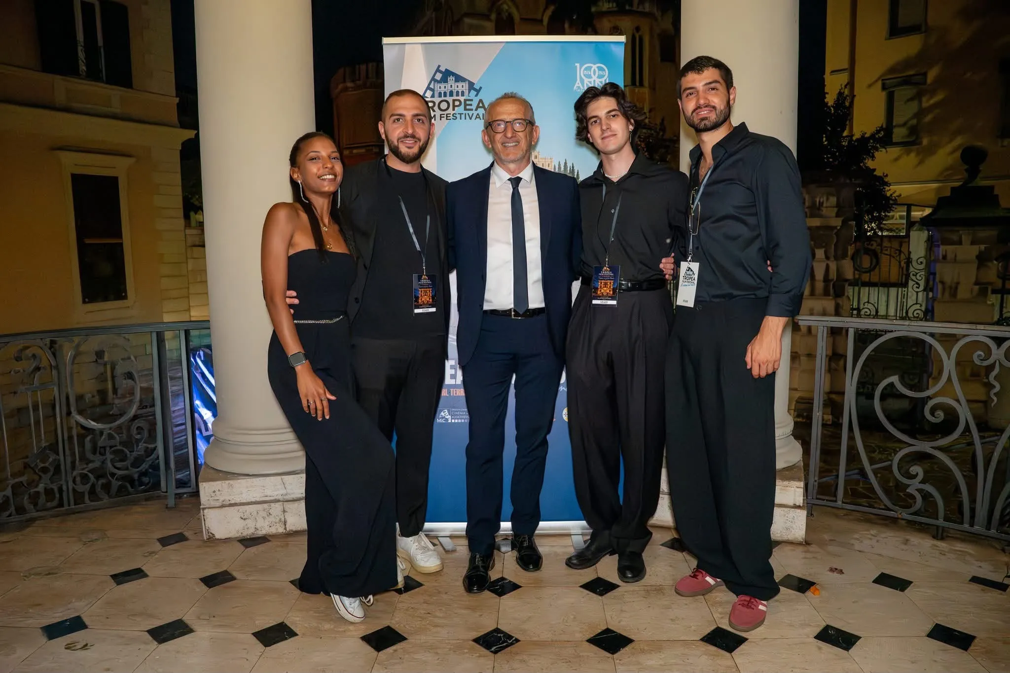 Lo staff dell’accoglienza del festival